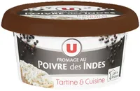 Fromage au poivre au lait pasteurisé 24%MG