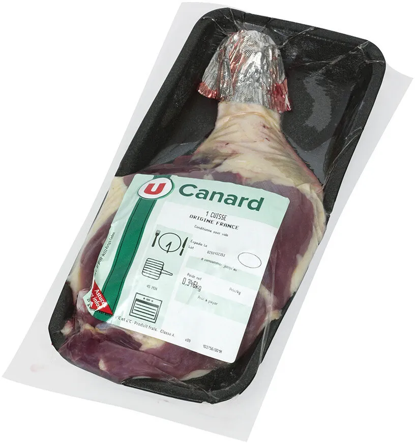 Cuisse de canard, BLEU BLANC COEUR, 1 pièce