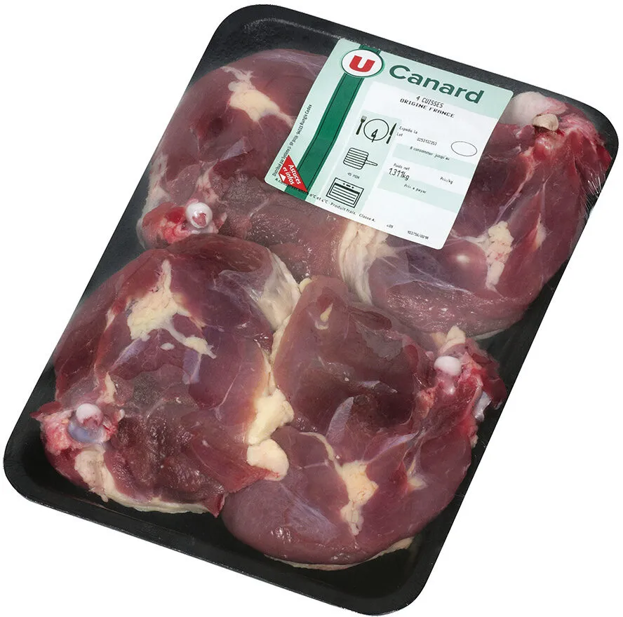 Cuisse de canard, BLEU BLANC COEUR, 4 pièces