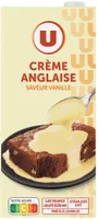 Crème anglaise saveur vanille, brique 1L