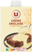 Crème anglaise saveur vanille
