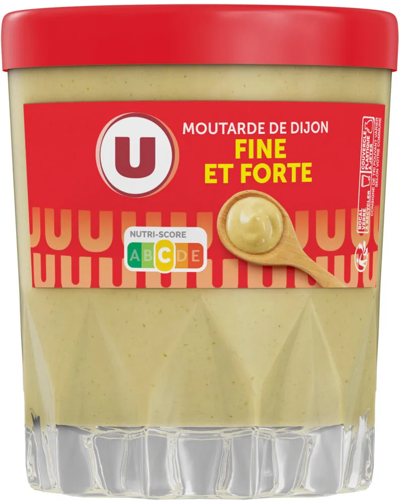 Moutarde de Dijon verre de whisky Elisa 31cl, 280g