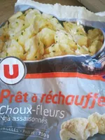 Choux fleurs avec assaisonnement