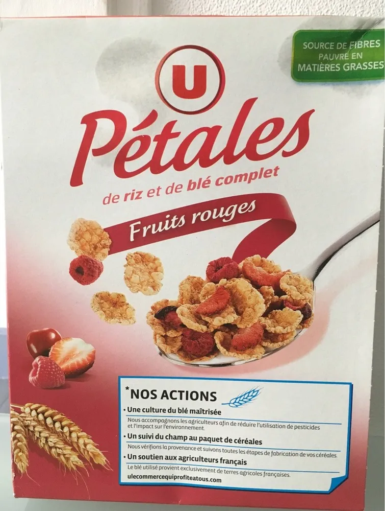 Pétales  Fruits Rouges