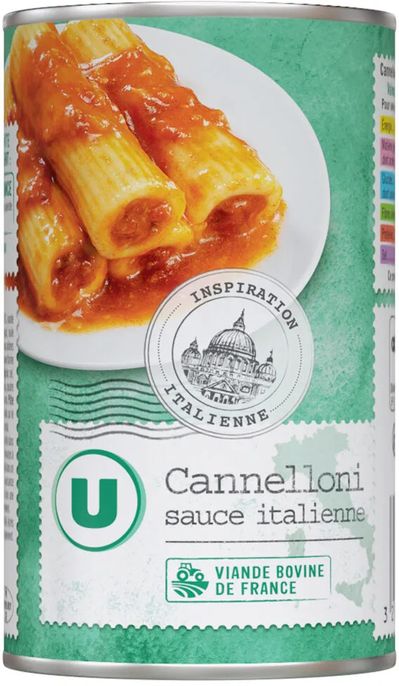 Cannelloni sauce à l'italienne