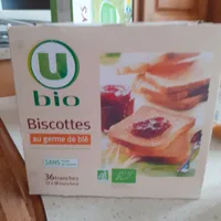Biscottes au froment germe de blé 300g
