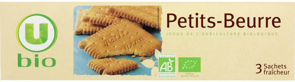 Biscuits petit beurre bio paquet de 150g