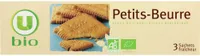 Biscuits petit beurre bio paquet de 150g