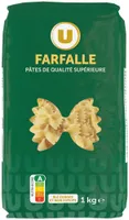 Pâtes Farfalle qualité supérieure, sachet de 1kg