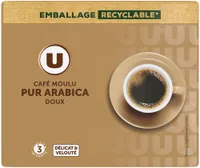 Café moulu Pur Arabica Doux N°3 - 2x250g