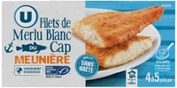 Filets de merlu blanc meunière MSC étui de 450g