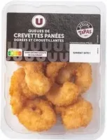 Crevettes panées cuites