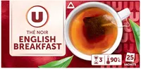 Thé English Breakfast boîte de 25 sachets, 50g