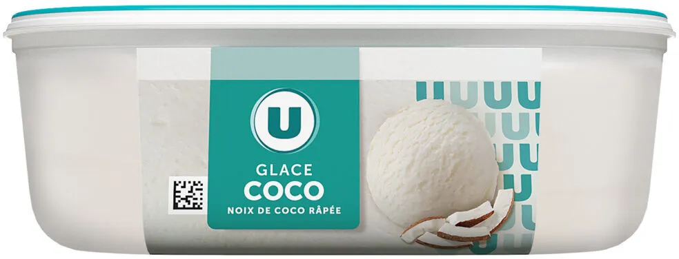 Bac crème glacée noix de coco - 500g
