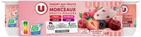 Yaourts aux fruits rouges avec morceaux - 8x125g