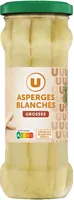 Asperges blanches grosses - Bocal de 205g net égoutté
