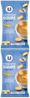 Croûtons ronds frits pour soupe nature 2x90g - 180g