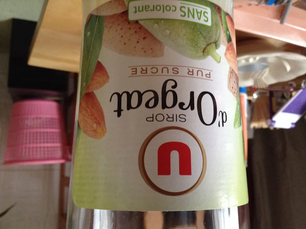 Sirop d'Orgeat