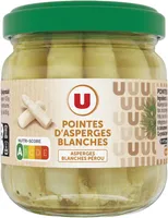 Pointes d'asperges blanches - Bocal 110g