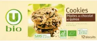 Cookies bio quinoa pépites chocolat paquet de 175g