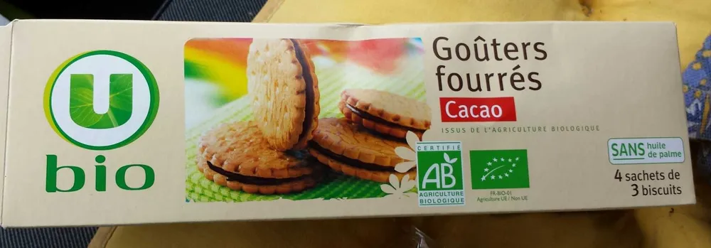 Goûters Fourrés Cacao