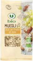 Muesli floconneux 25% de fruits et noix
