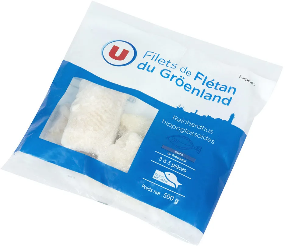 Filets de flétan du Groenland