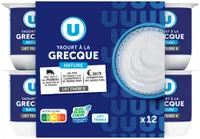 Yaourt à la grecque nature 12x125g