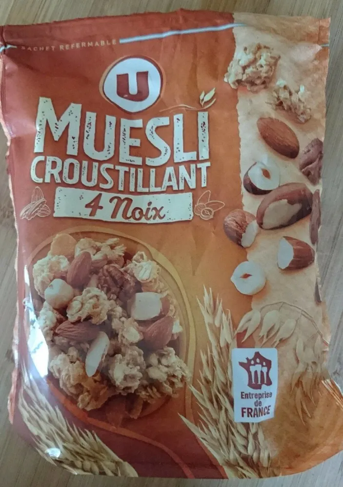 Musli croustillant 4 noix