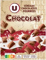 Céréales chocolatées fourrées chocolat - paquet de 375g