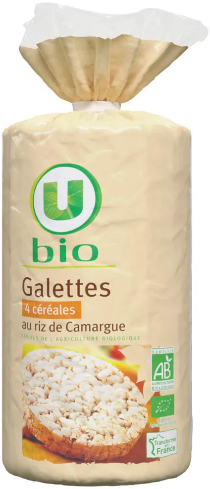 Galettes 4 céréales au riz de Camargue