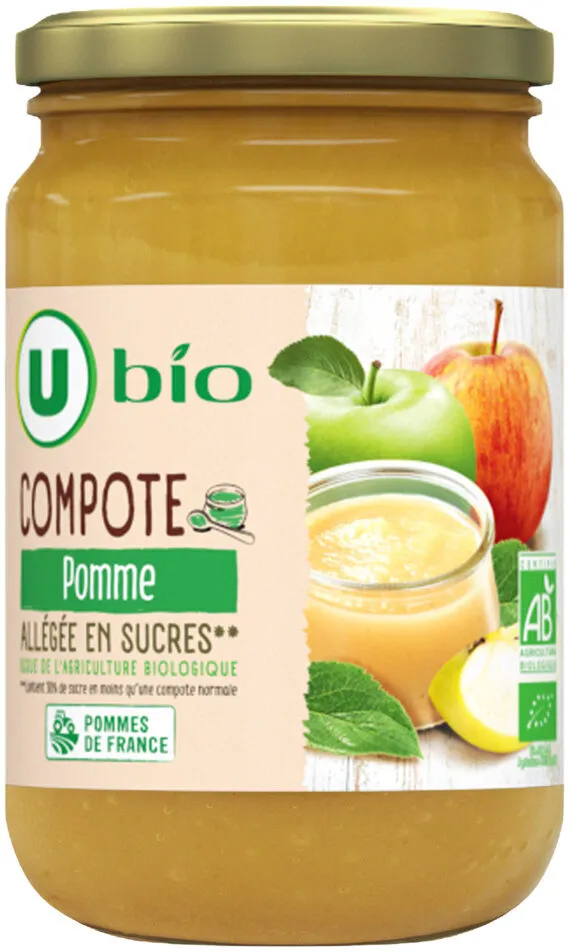 Compote Pomme Allégée en sucres