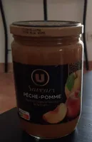 Dessert fruitier pêche pomme, bocal 625g