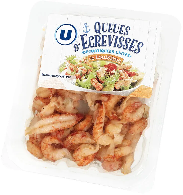 Queues d'écrevisses de Louisiane