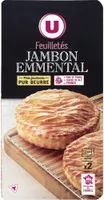 Feuilletés jambon/emmental x2, 240g
