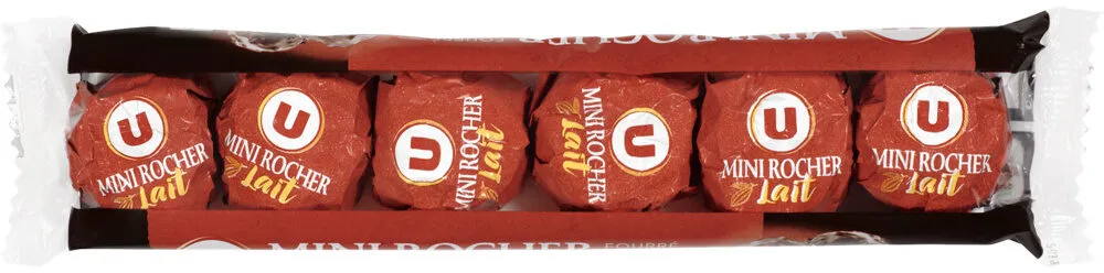 Mini rochers praliné et chocolat au lait x6 - 84g