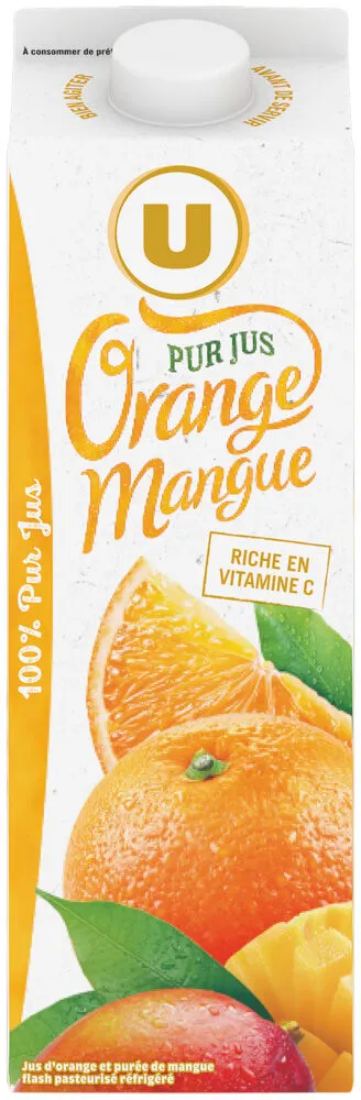 Pur jus réfrigéré orange et mangue 1l
