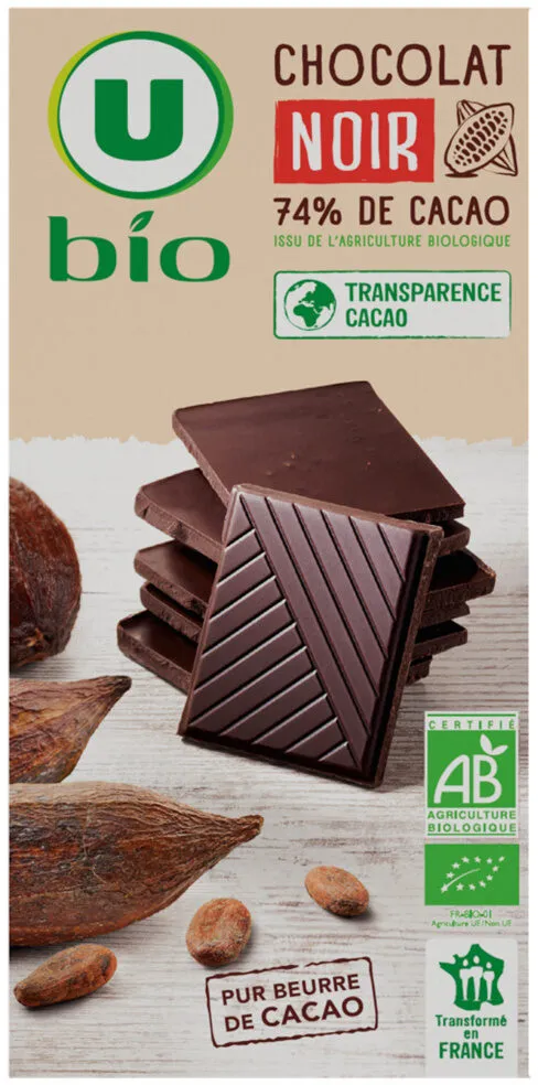 Tablette de chocolat noir 100g
