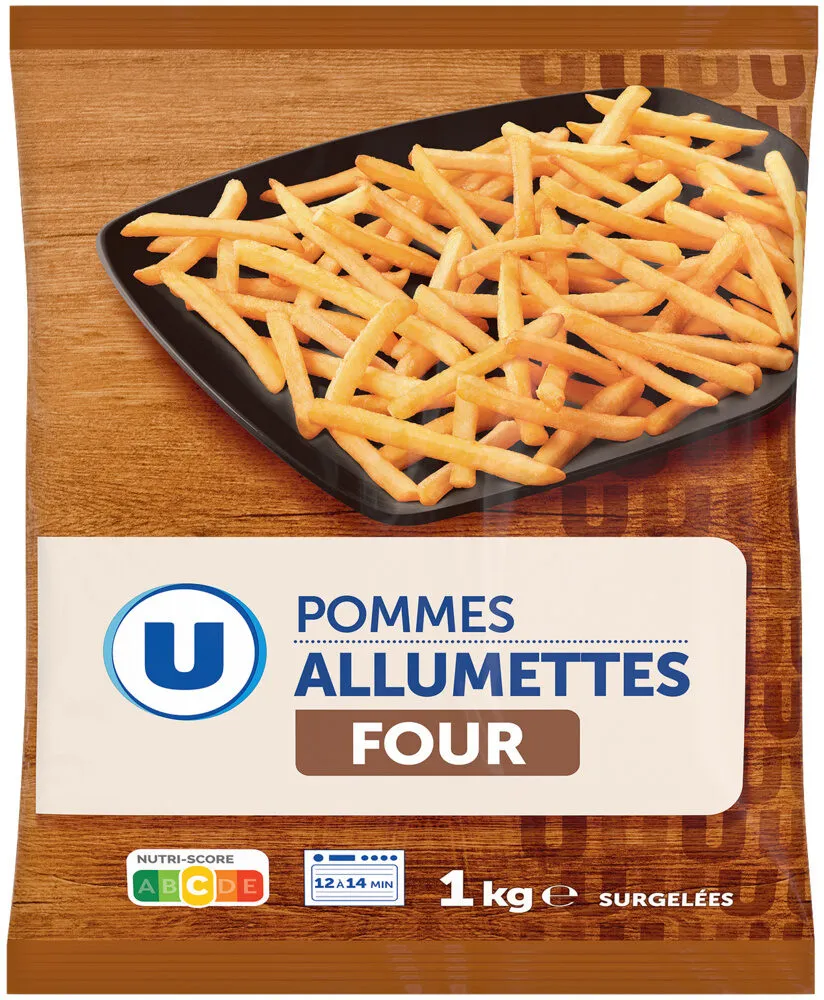 Pommes allumettes au four sachet de 1kg