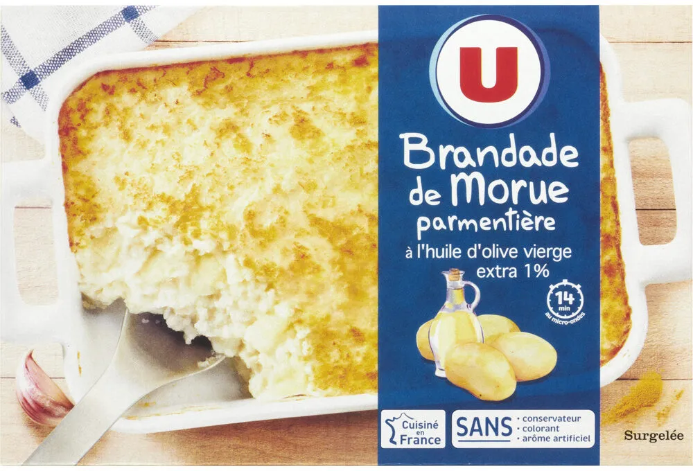 Brandade de morue parmentier