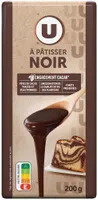 Chocolat noir à pâtisser Tablette de 200g