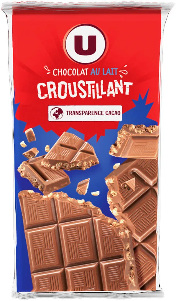 Chocolat au lait croustillant