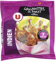 Grignotte de poulet rôtie goût indien Bleu Blanc Coeur - Sachet 250g