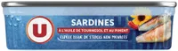 Sardines à l'huile de tournesol et au piment boîte de 1/5, 135g
