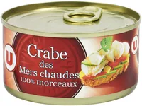Crabe 100% morceaux