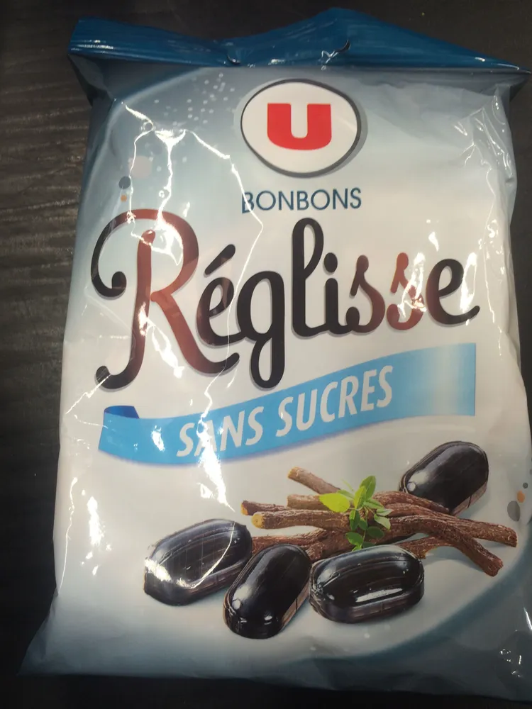 Bonbons Réglisse sans sucres