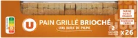 Pain grillé brioché 300g