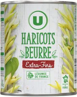 Haricots beurre extra-fins - Boîte de 440g net égoutté