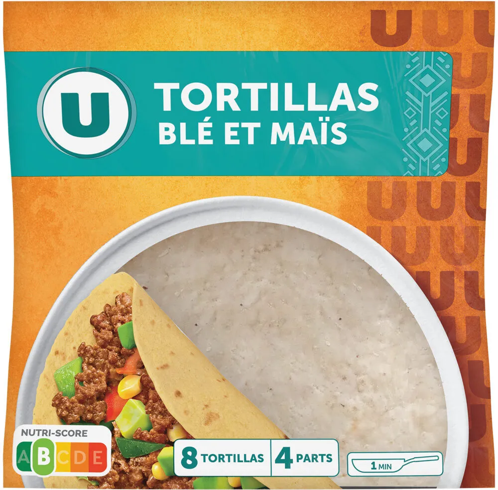 Tortillas souples de maïs 8 paquets - 320g