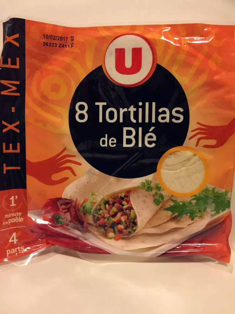 Tortillas souples x8 320g